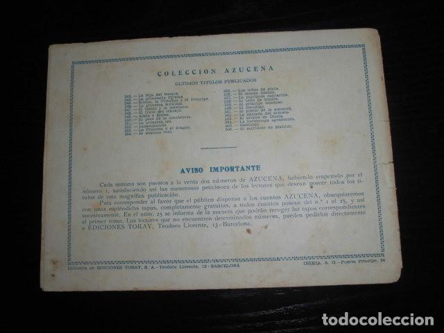Tebeos: AZUCENA N&ordm; 366 - EL SACRIFICIO DE MATILDE - EDICIONES TORAY. - Foto 2