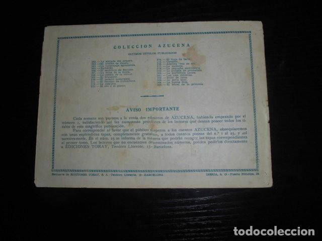Tebeos: AZUCENA N&ordm; 385 - EL LEBREL DE LA PRINCESA - EDICIONES TORAY. - Foto 2
