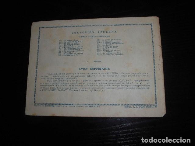 Tebeos: AZUCENA N&ordm; 379 - LA PULSERA DE PROMETIDA - EDICIONES TORAY. - Foto 2