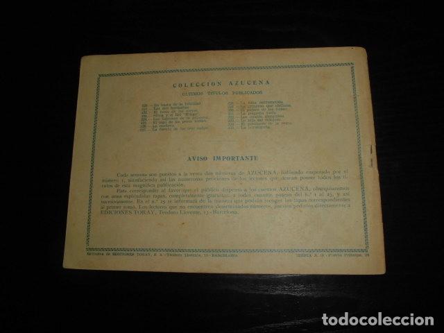 Tebeos: AZUCENA N&ordm; 335 - LA HORMIGUITA - EDICIONES TORAY. - Foto 2