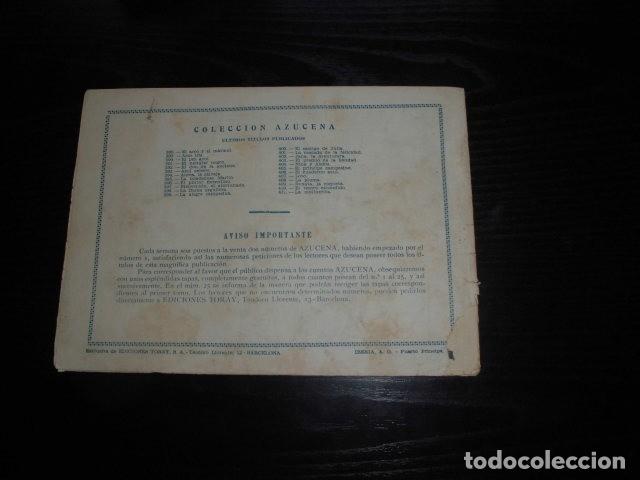 Tebeos: AZUCENA N&ordm; 411 - LA MOLINERITA - EDICIONES TORAY. - Foto 2