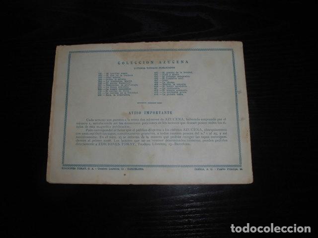 Tebeos: AZUCENA N&ordm; 414 - LA PULSERA INDIA - EDICIONES TORAY. - Foto 2