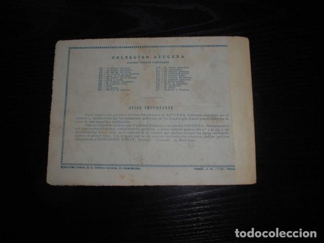 Tebeos: AZUCENA N&ordm; 421 - ROSAURA Y CRISTINA - EDICIONES TORAY. - Foto 2