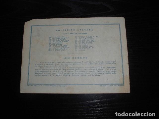 Tebeos: AZUCENA N&ordm; 449 - CARIDAD - EDICIONES TORAY. - Foto 2