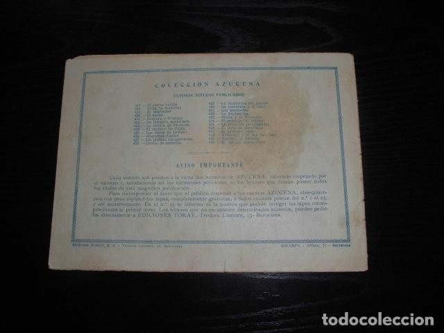 Tebeos: AZUCENA N&ordm; 440 - EL NECTAR MARAVILLOSO - EDICIONES TORAY. - Foto 2