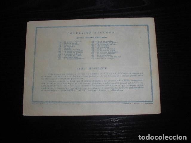Tebeos: AZUCENA N&ordm; 439 - PASCUAL EL HERRERO - EDICIONES TORAY. - Foto 2