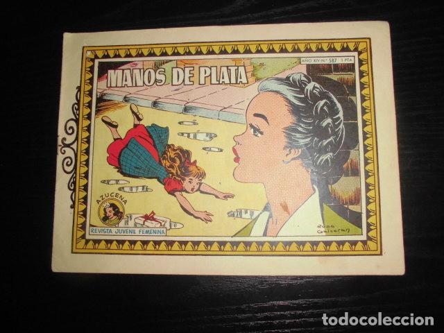 Tebeos: AZUCENA N&ordm; 587 - MANOS DE PLATA - EDICIONES TORAY. - Foto 1