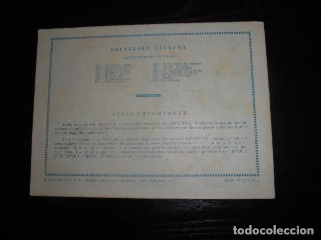 Tebeos: AZUCENA N&ordm; 526 - LA OBRERITA - EDICIONES TORAY. - Foto 2