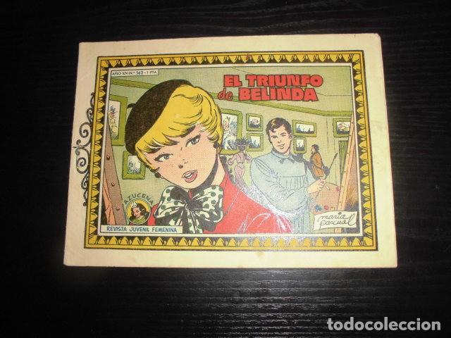 Tebeos: AZUCENA N&ordm; 563 - EL TRIUNFO DE BELINDA - EDICIONES TORAY. - Foto 1