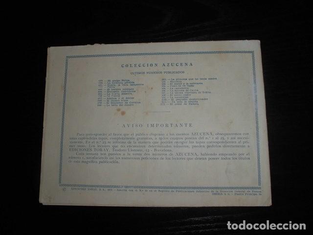 Tebeos: AZUCENA N&ordm; 512 - EL ARDID DE PAMELA - EDICIONES TORAY. - Foto 2