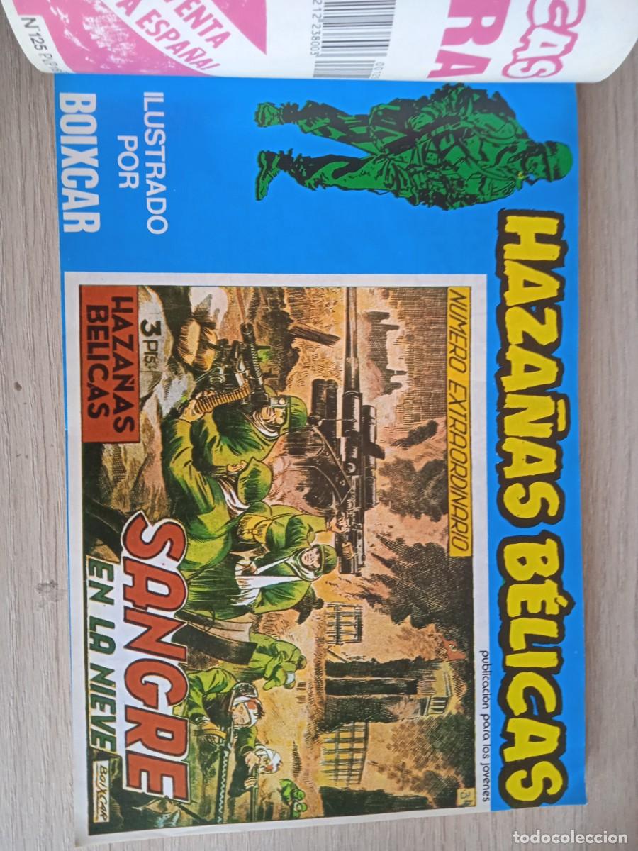 Tebeos: HAZA&Ntilde;AS BELICAS EXTRA 7 NUMEROS 125 AL 128 - Foto 2