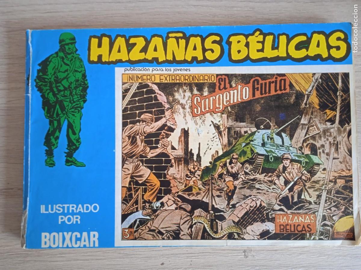 Tebeos: HAZA&Ntilde;AS BELICAS EXTRA 7 NUMEROS 125 AL 128 - Foto 1