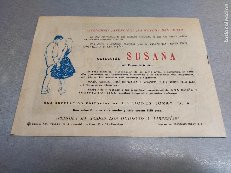 Tebeos: ROSAS BLANCAS N&ordm; 38 / TORAY - Foto 2