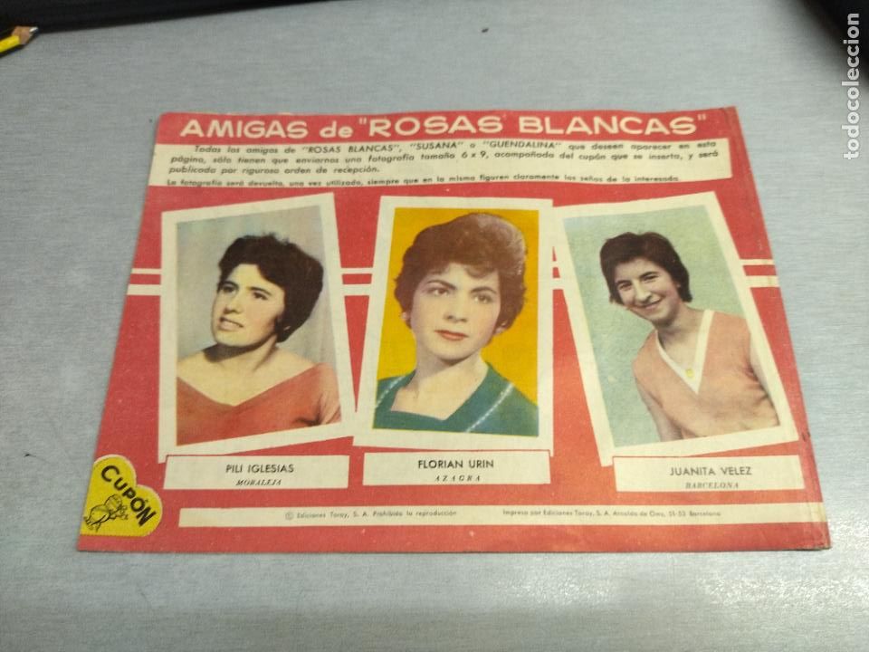 Tebeos: ROSAS BLANCAS N&ordm; 59 / TORAY - Foto 2