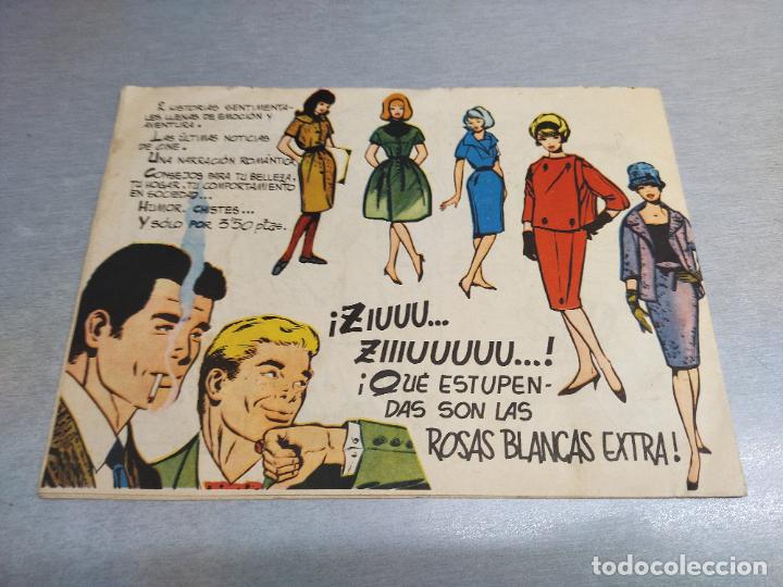 Tebeos: COLECCI&Oacute;N ROSAS BLANCAS N&ordm; 143 / TORAY - Foto 2
