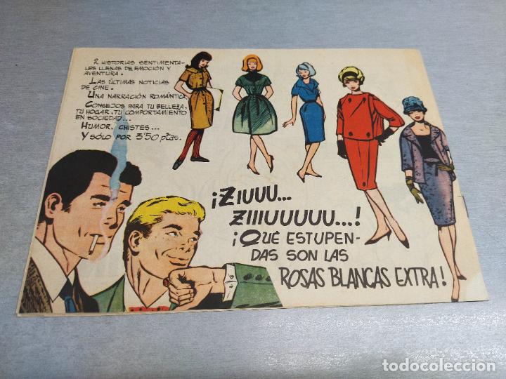 Tebeos: COLECCI&Oacute;N ROSAS BLANCAS N&ordm; 144 / TORAY - Foto 2