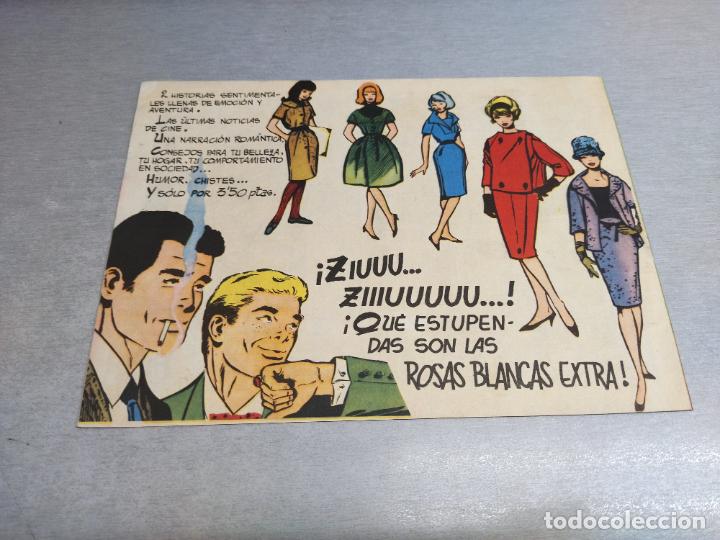 Tebeos: COLECCI&Oacute;N ROSAS BLANCAS N&ordm; 148 / TORAY - Foto 2