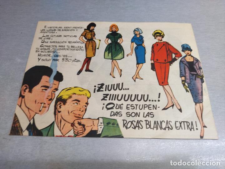 Tebeos: COLECCI&Oacute;N ROSAS BLANCAS N&ordm; 153 / TORAY - Foto 2
