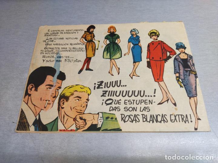 Tebeos: COLECCI&Oacute;N ROSAS BLANCAS N&ordm; 153 / TORAY - Foto 2