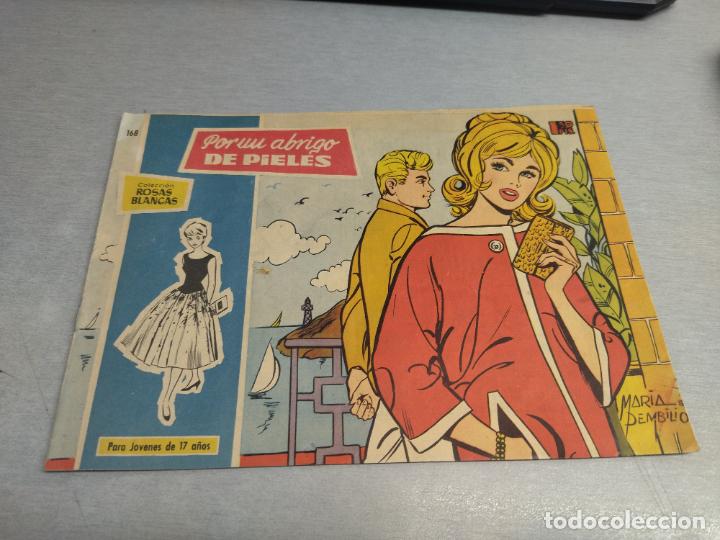 Tebeos: COLECCI&Oacute;N ROSAS BLANCAS N&ordm; 168 / TORAY - Foto 1