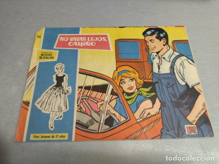 Tebeos: COLECCI&Oacute;N ROSAS BLANCAS N&ordm; 232 / TORAY - Foto 1