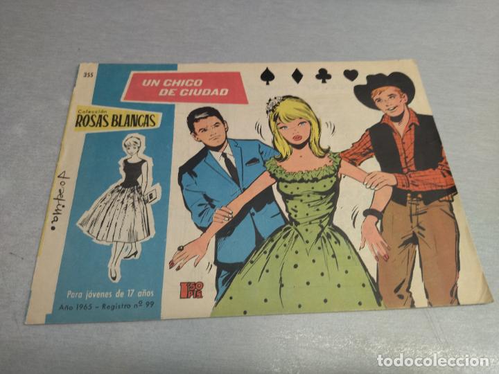 Tebeos: COLECCI&Oacute;N ROSAS BLANCAS N&ordm; 355 / TORAY - Foto 1