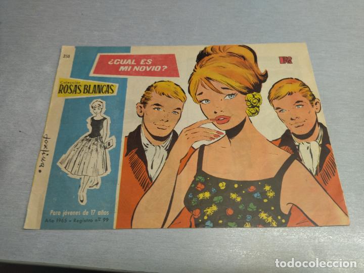 Tebeos: COLECCI&Oacute;N ROSAS BLANCAS N&ordm; 358 / TORAY - Foto 1