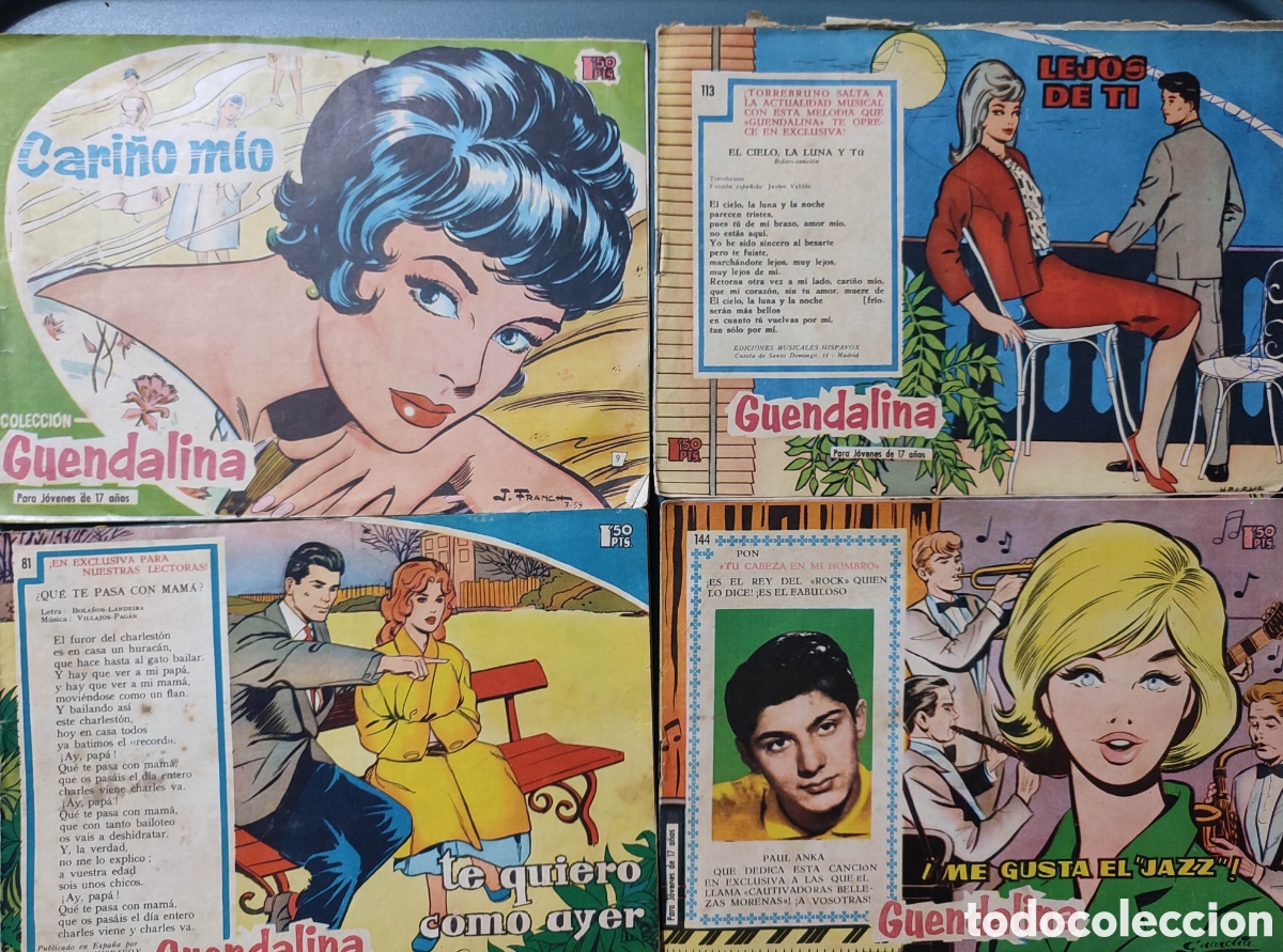 Tebeos: Lote de 15 Guendalina a&ntilde;o 1959 - Foto 3