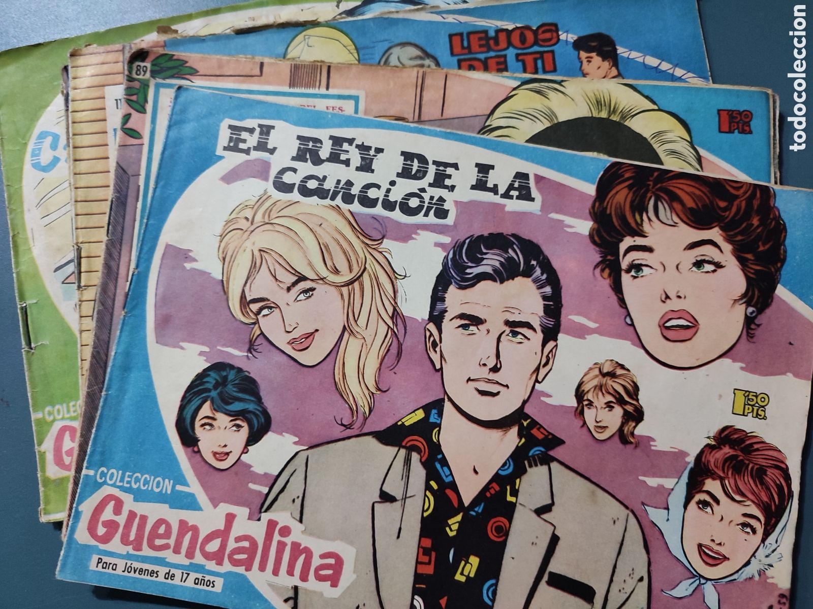 Tebeos: Lote de 15 Guendalina a&ntilde;o 1959 - Foto 1