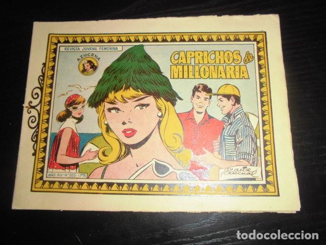 Tebeos: AZUCENA N&ordm; 555 - CAPRICHOS DE MILLONARIA - EDICIONES TORAY. - Foto 1