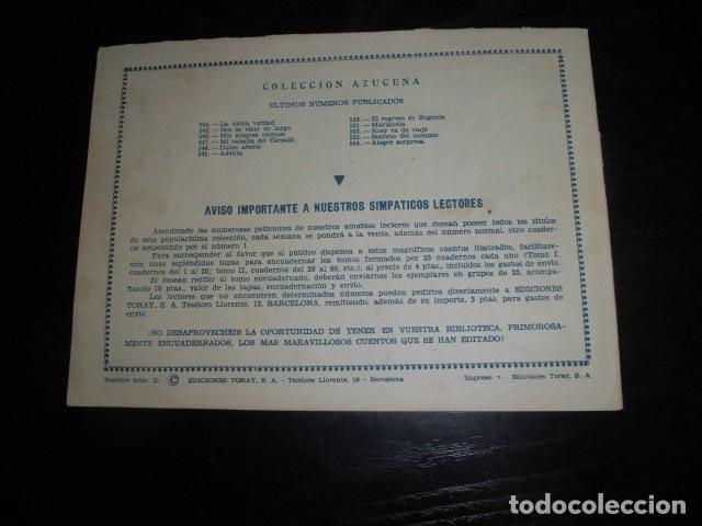 Tebeos: AZUCENA N&ordm; 554 - ALEGRE SORPRESA - EDICIONES TORAY. - Foto 2