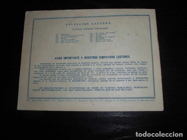 Tebeos: AZUCENA N&ordm; 553 - SECRETO DEL CORAZON - EDICIONES TORAY. - Foto 2