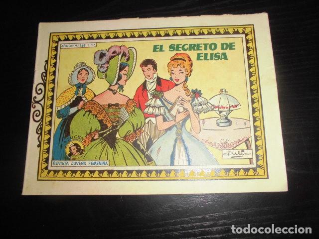 Tebeos: AZUCENA N&ordm; 586 - EL SECRETO DE ELISA - EDICIONES TORAY. - Foto 1