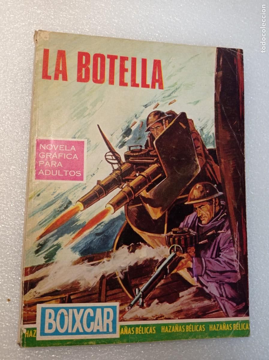 Tebeos: antiguo c&oacute;mic boixcar la botella haza&ntilde;as b&eacute;licas 55. Original. Ref.vec. - Foto 1