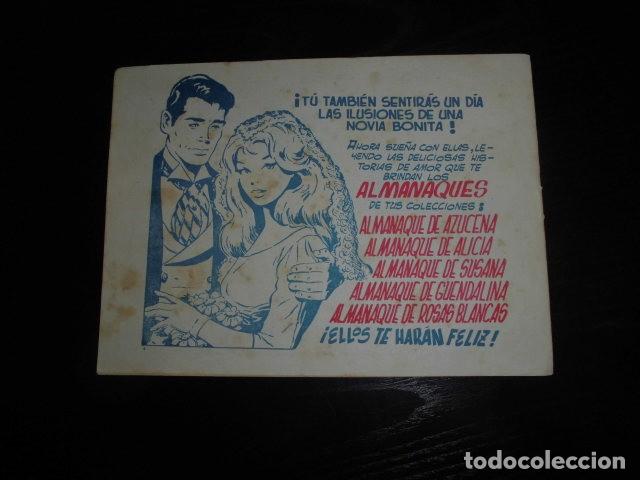 Tebeos: AZUCENA N&ordm; 685 - MI BELLA ALEJANDRA - EDICIONES TORAY. - Foto 2