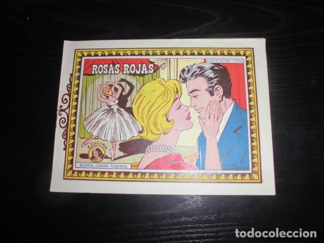 Tebeos: AZUCENA N&ordm; 639 - ROSAS ROJAS - EDICIONES TORAY. - Foto 1