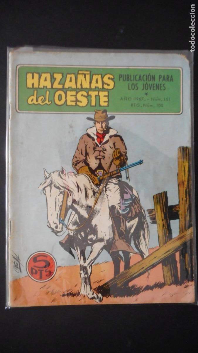 Tebeos: HAZA&Ntilde;AS DEL OESTE N&ordm; 151 / C-16 - Foto 1