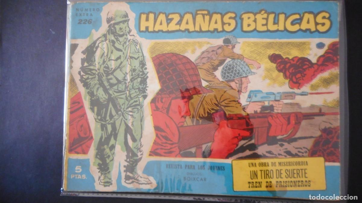 Tebeos: HAZA&Ntilde;AS B&Eacute;LICAS EXTRA N&ordm; 226 / C-16 - Foto 1