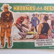Tebeos: HAZAÑAS DEL OESTE Nº 10 - TORAY 1959 - SERIE VERDE