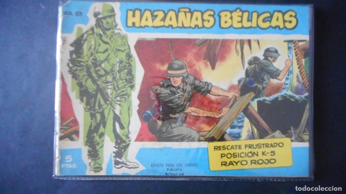 Tebeos: HAZA&Ntilde;AS B&Eacute;LICAS N&ordm; 63 / C-16 - Foto 1