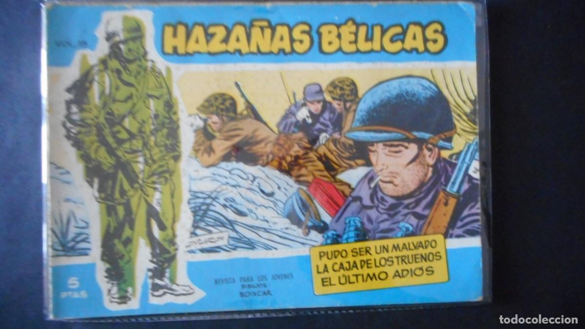 Tebeos: HAZA&Ntilde;AS B&Eacute;LICAS N&ordm; 75 / C-16 - Foto 1