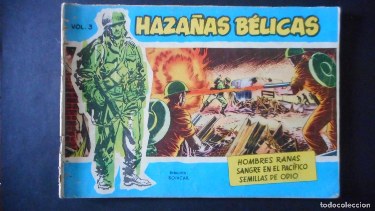 Tebeos: HAZA&Ntilde;AS B&Eacute;LICAS N&ordm; 3 / C-16 - Foto 1