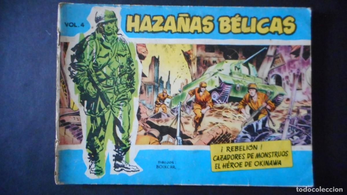 Tebeos: HAZA&Ntilde;AS B&Eacute;LICAS N&ordm; 4 / C-16 - Foto 1