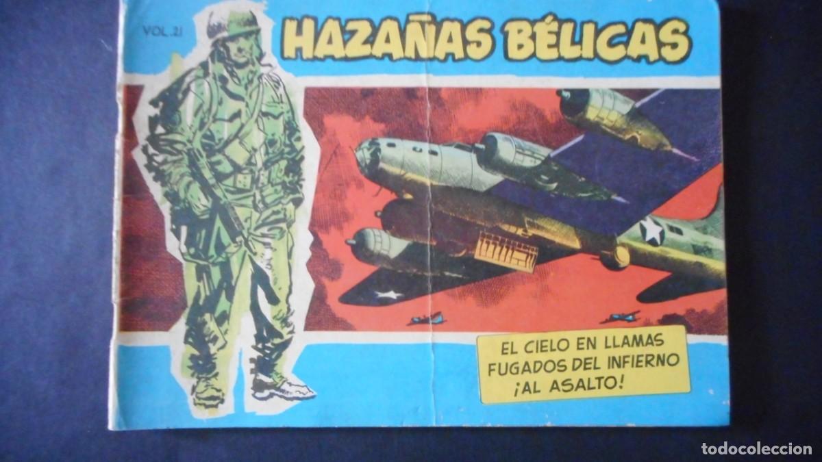 Tebeos: HAZA&Ntilde;AS B&Eacute;LICAS N&ordm; 21 / C-16 - Foto 1