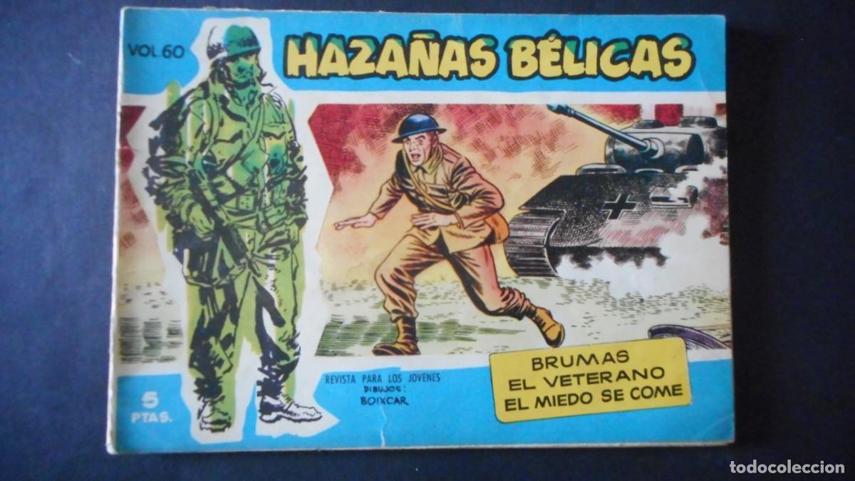 Tebeos: HAZA&Ntilde;AS B&Eacute;LICAS N&ordm; 60 / C-16 - Foto 1