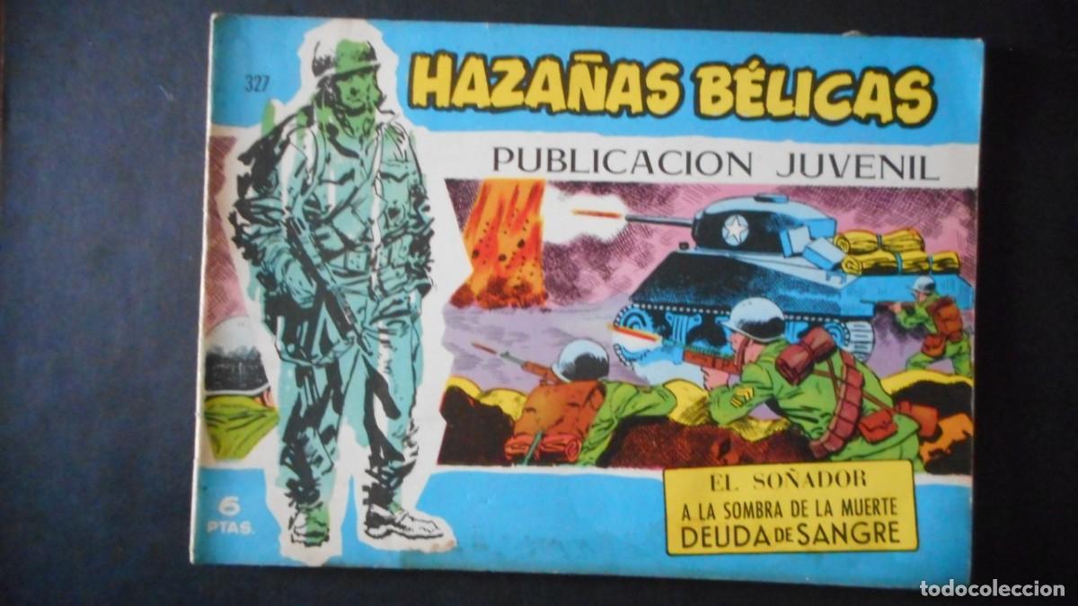 Tebeos: HAZA&Ntilde;AS B&Eacute;LICAS N&ordm; 327 / C-16 - Foto 1