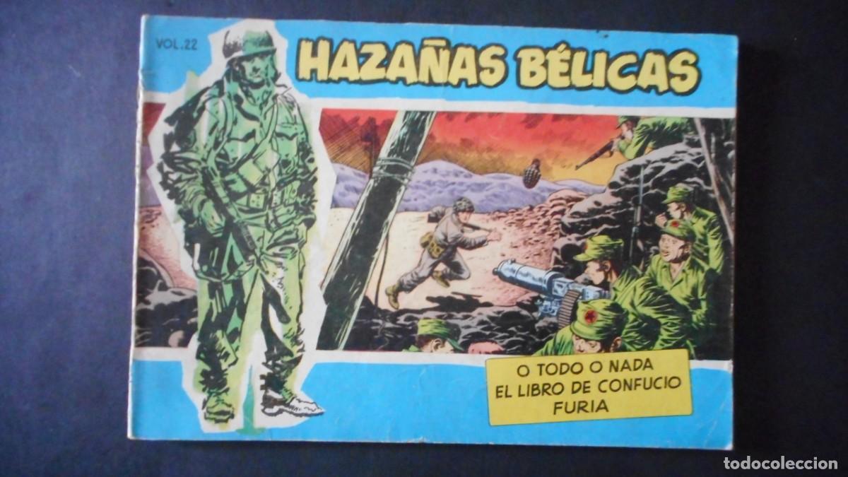 Tebeos: HAZA&Ntilde;AS B&Eacute;LICAS N&ordm; 22 / C-16 - Foto 1