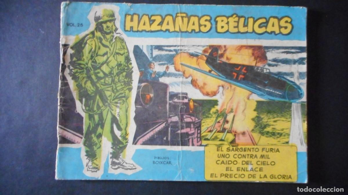 Tebeos: HAZA&Ntilde;AS B&Eacute;LICAS N&ordm; 25 / C-16 - Foto 1
