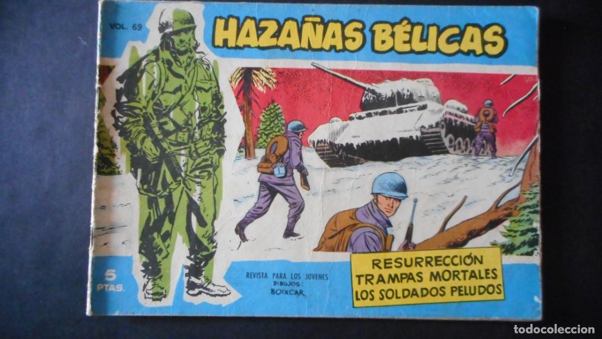 Tebeos: HAZA&Ntilde;AS B&Eacute;LICAS N&ordm; 69 / C-16 - Foto 1