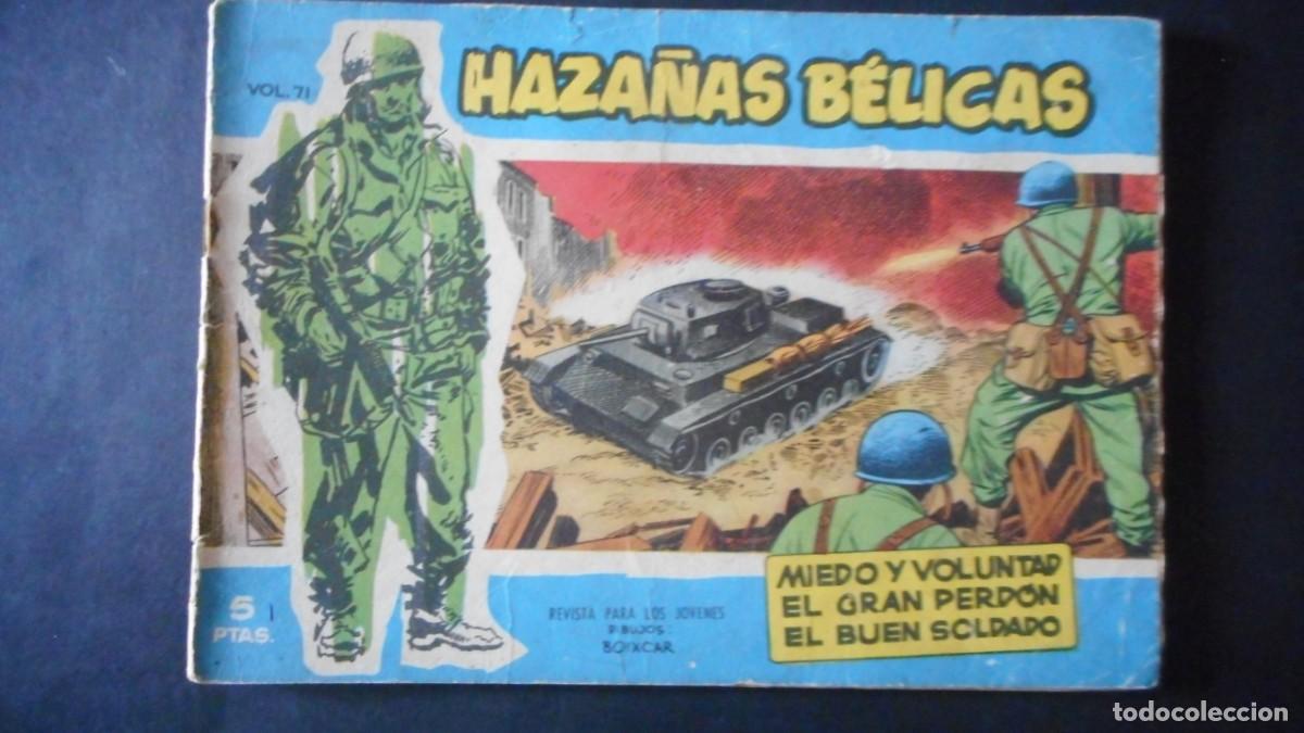 Tebeos: HAZA&Ntilde;AS B&Eacute;LICAS N&ordm; 71 / C-16 - Foto 1